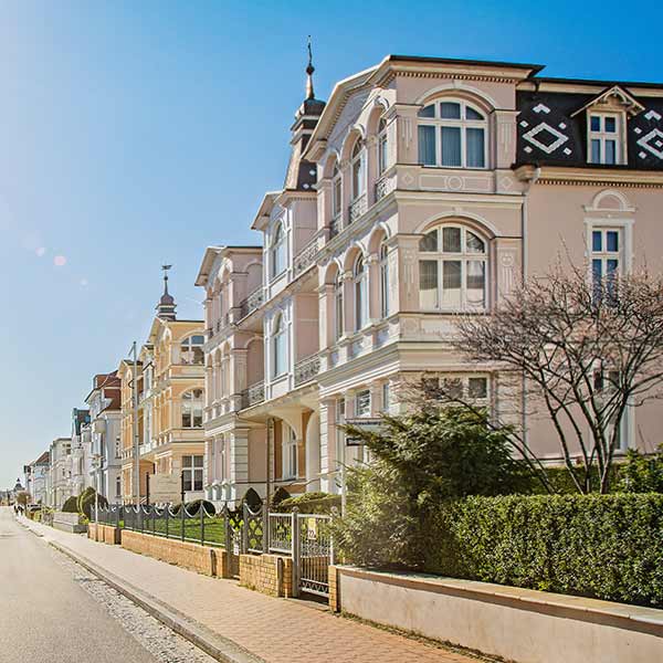 Villa Sommerfreude Aufnahme Bergstraße Bansin